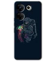 Tecno Camon 20 Pro 5G Kılıf HD Desen Baskılı Kılıf - Astronot Kıyafeti