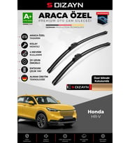 S-Dizayn Honda HR-V Ön Cam Silecek Seti 2021 Üzeri Premium Araca Özel 50-48 Cm A+ Kalite