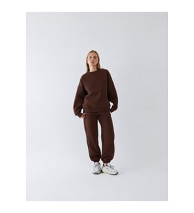Şardonlu Oversize Eşofman Takımı