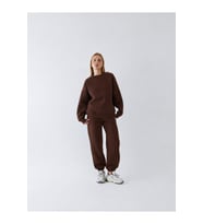 Şardonlu Oversize Eşofman Takımı