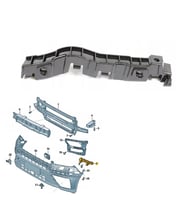 Vw Crafter Sol Ön Tampon Braketi 2017 Sonrası 7C0807177A