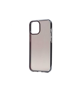 Apple iPhone 12 Pro Max Uyumlu Kılıf Zore Punto Kapak (Siyah)