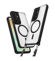 Samsung Galaxy S25 Kılıf Enka Magsafe Silikon Kılıf - Siyah