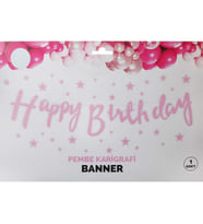 FLAMA HAPPY BRITHDAY PEMBE PK:1 -