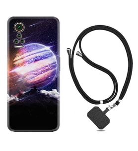 General Mobile GM 21 Pro GM 22 Pro Plus Kılıf Boyun Askılı Silikon Super Planet 1797