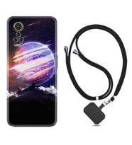 General Mobile GM 21 Pro GM 22 Pro Plus Kılıf Boyun Askılı Silikon Super Planet 1797