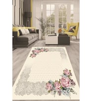 Dijital Kaymaz Taban Yıkanabilir Modern Renkli Salon Halısı Mutfak Halısı Yolluk ND-HT-614 (Çok Renkli)