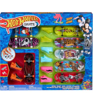 Hot Wheels Skate Rippin' Tricks Pack - 8 Parmak Tahtası Ve 4 Çift Kaykay Ayakkabısı, Tony Hawk'Tan I (Çok Renkli)