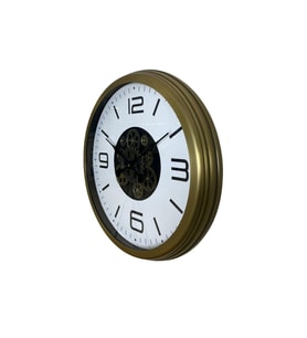 Bronze Motion 60 Cm Çarklı Duvar Saati (Standart)