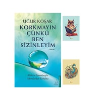 Korkmayın Çünkü Ben Sizinleyim - Uğur Koşar 9786254418914 Not Defterli Seti (Renksiz)
