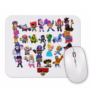 Brawl Stars Karakterler Mouse Pad