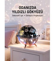 Galaksi ve Yıldız Efektli Nemlendirici Işık Projektörü Yeni Nesil