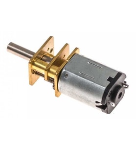 12V 12mm 120 RPM Redüktörlü Mikro DC Motor