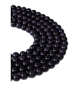 10 MM Lacivert Yıldız Taşı Dizi