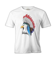 Indian Flying Beyaz Erkek Tshirt