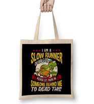 Slow Runner Please Let There Be Someone Behind Me Bez Çanta Uzun Saplı