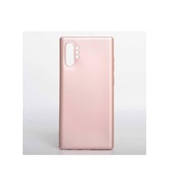 Samsung Galaxy Note 10 Plus Premium Silikon Kılıf Rose Gold