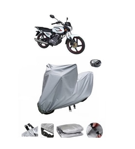 Kuba CG150  Su Geçirmez Motosiklet Brandası ARKA ÇANTA UYUMLU