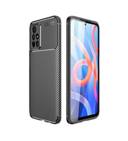 Xiaomi Redmi Note 11 / Note 11S Kılıf Karbon Silikon Case (Siyah)