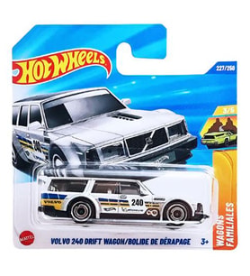 Hot Wheels Volvo 240 Drift Wagon - Gri (1/64) 2025 Serisi