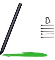 Samsung Galaxy Tab S6 Lite P610 P620 İle Uyumlu Spen Stylus Tablet Kalemi Yedek Uç Seti (Siyah)