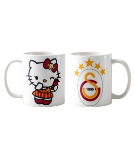 Galatasaray Hello Kitty Porselen Kupa Bardak 002