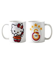 Galatasaray Hello Kitty Porselen Kupa Bardak 002