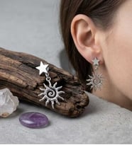 DÜKKAN DESİGN COSMİC SARMAL KÜPE