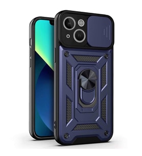 Microsonic Apple iPhone 13 Kılıf Impact Resistant Lacivert