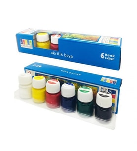 Südor Akrilik Boya Seti 6 X 20 Ml