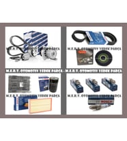 VW Bora 1.6 8v AKL AEH BOSCH Komple Bakım Seti Filtre Buji Triger