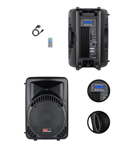 Lastvoice Ample-12A Aktif Kabin Hoparlör 12 İnç 800 Watt Bluetooth Usb