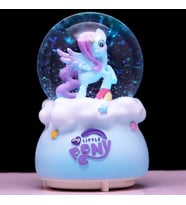 My Little Pony Işıklı Müzikli Orta Boy Kar Küresi (Pembe)