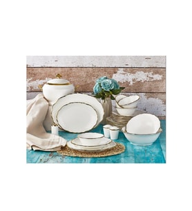 Aryıldız AR40011 60 Parça Prestige Bone Porselen Yemek Takımı 