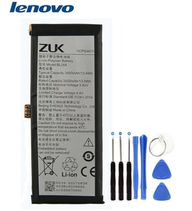 Lenovo Zuk Z2 Z213 Pil Batarya ve Tamir Seti BL268