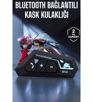 Kask Kulaklık Bluetooth Motosiklet Kulaklık Intercom Su Geçirmez