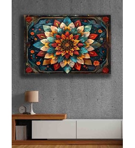 Koç stüdyo Modern tasarım kanvas tablo 50x70 (Çok Renkli)