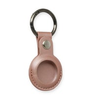 Airtag Anahtarlık Deri Kılıf - Rose Gold