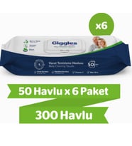 Giggles Perine Vücut Temizleme Havlusu 300 Adet