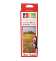 Südor Guaj Boya Şişe 12 Renk 15 ML SD525