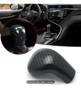 Toyota Camry, Avalon ve Corolla Vites Topuzu Kapağı - 2018-2020 KARBON (Standart)