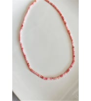 3 MM PEMBE OPAL MİNİMALİST DOĞAL TAŞ KOLYE