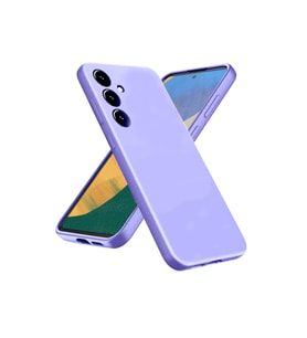 Galaxy A36 Kılıf Nano Içi Kadife Silikon - Lila