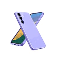 Galaxy A36 Kılıf Nano Içi Kadife Silikon - Lila