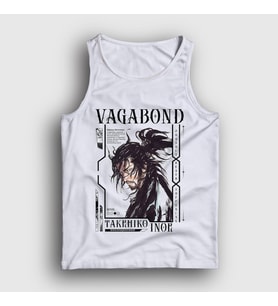 Presmono Unisex Beyaz Musashi Miyamoto Manga Vagabond Atlet 492288tt