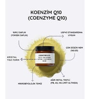 Koenzim Q10 (CoQ10) Toz Hammadde 50 gr