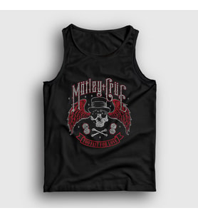 Presmono Unisex Siyah Fast Mötley Crüe Atlet 167008tt