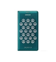 Galaxy S5 ile Uyumlu Moschino Flip Wallet Kılıf Mavi-Gümüş EF-WG900RBEGWW