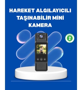 Mini Kamera 1080P Full Hd Döner Lens Taşınabilir