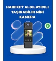 Mini Kamera 1080P Full Hd Döner Lens Taşınabilir